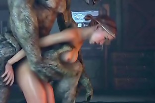 Evil Huge Cock Monster Fuck