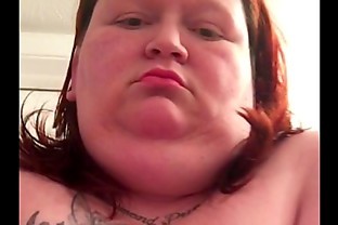 Amature Ssbbw Jessie big boobs and lipstick tease nipples