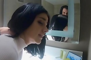 Thick ass teen Violet picks up stranger for a quickie