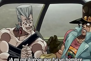 jojo's bizarre adventure stardust crusaders Egypt Arc capitulo 3 (sin censura)