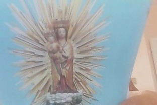 incredible, exaggerated and outrageous blasphemy. Drawing penises on the virgin mary